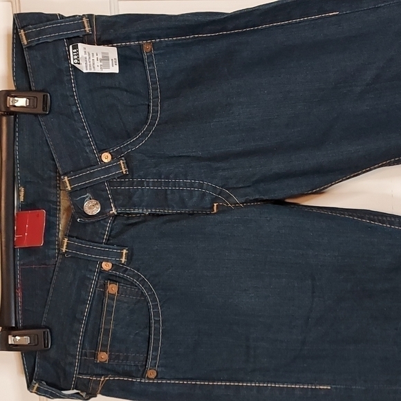 Levi's Vintage Rare Red Denim Jeans 32X32 - Picture 2 of 13